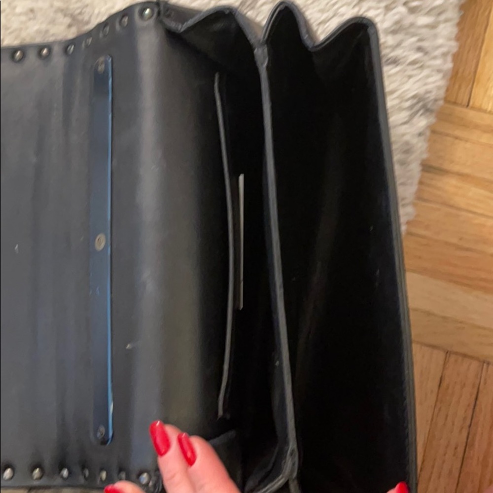 Valentino Va Va Voom rockstud noir black clutch - Picture 8 of 13